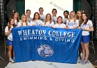 Media Day  Wheaton College Women's Swimming & Diving Media Day 2023-24 . - Photo By: KEITH NORDSTROM : Wheaton, Swimming, Media Day